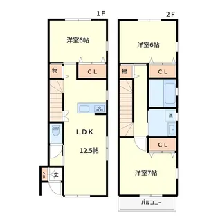 クレストの間取り