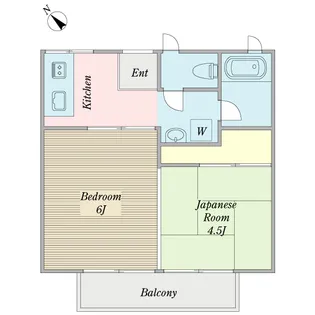 ガーデンハイツ【1階】の間取り