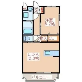 YS Spazio(ワイエス スパジオ)【1階】の間取り