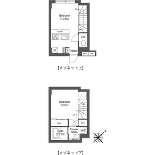 エスタート大井町フォレスト【3階】の間取り