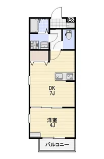 グランメール郡元【3階】の間取り
