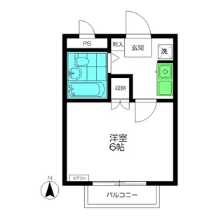 Keiコーポ【2階】の間取り
