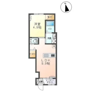 サンライズ【1階】の間取り