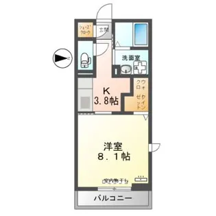 アップヒルズ【2階】の間取り