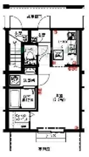 メゾンエーワン【1階】の間取り