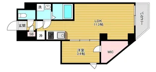 アルファコート葛西【2階】の間取り