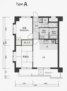 ダイアモンドI【6階】の間取り