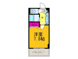 生駒カレッジシティ【2階】の間取り