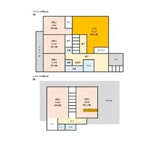 リアライズ甲南山手(西棟)【5階】の間取り
