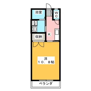 フォレスト半田【1階】の間取り