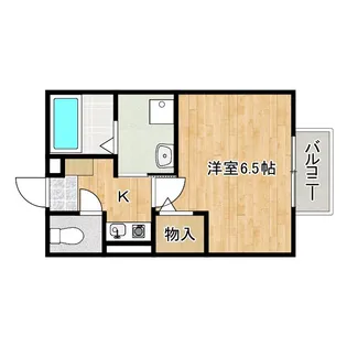 セジュールZIROZA B棟【1階】の間取り