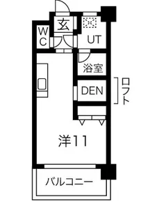 ARROW FIELDS 壱番館【10階】の間取り