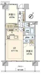 プレシス柏の葉キャンパス【4階】の間取り