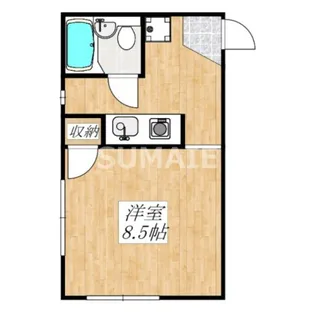 コーポラス志茂【1階】の間取り