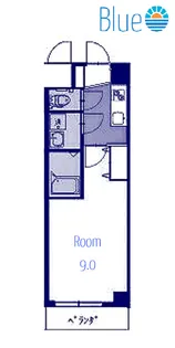 アミューゼ湘南【4階】の間取り