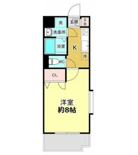 ビュー久米川パル【3階】の間取り