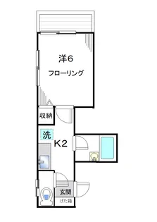 チェリーヒル東中野【5階】の間取り