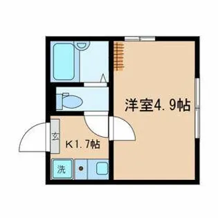 アクロコート西巣鴨【1階】の間取り