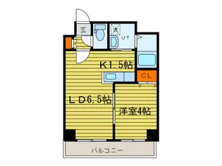 ラ・ヴィスタ北17条【5階】の間取り