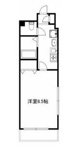 グロリアスビル【6階】の間取り