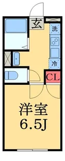 LagunaCourt-1【1階】の間取り