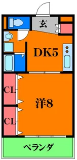 シャルマン39【2階】の間取り