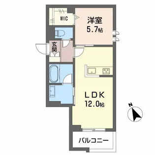 La Maison Calme【3階】の間取り