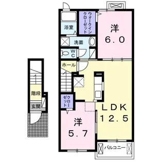 レオン I【2階】の間取り
