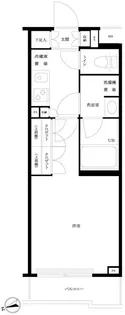 ルーブル大森西【2階】の間取り