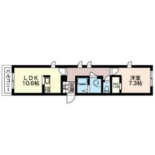 AEQUOR I【1階】の間取り