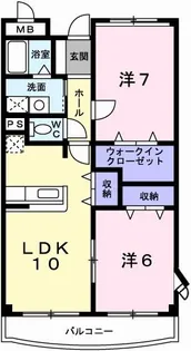 フラッツ・アイII【3階】の間取り