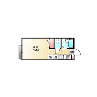 田無ロイヤルハイツ【2階】の間取り