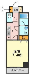 第10シントウキョウビル【3階】の間取り