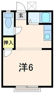 こーぽ・ふぃすと【2階】の間取り