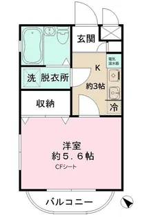 グランドヴィル487【2階】の間取り