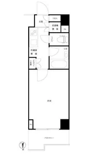 ルーブル西早稲田弐番館【7階】の間取り