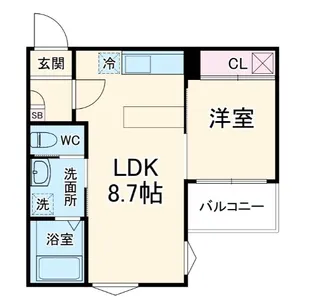 fika桶川【3階】の間取り