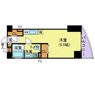 シンシア千駄木【7階】の間取り