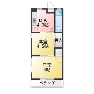 日東ビル【3階】の間取り