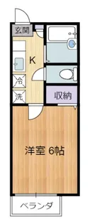 ハイツMIYOSHIIII【1階】の間取り