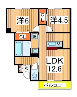 RegaloA【1階】の間取り