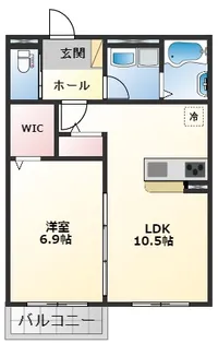 Babel【2階】の間取り