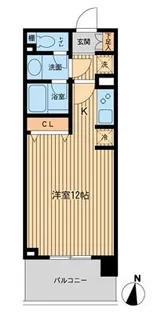 ドゥーエ横濱台町【4階】の間取り