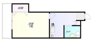 セシオン西新宿【3階】の間取り