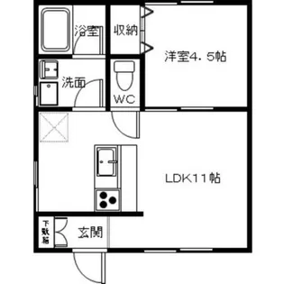 メゾンあらた【2階】の間取り