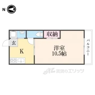 バウハウス【2階】の間取り