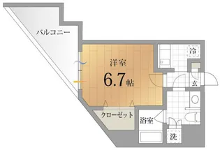 ナビールコート白金【11階】の間取り
