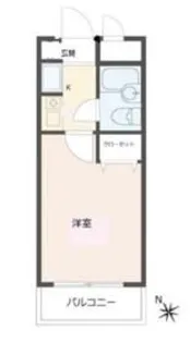 クリオ玉川学園壱番館【2階】の間取り