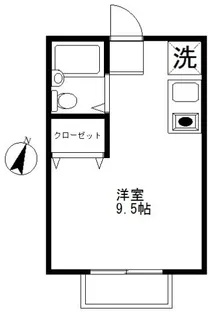 パークハウスF【2階】の間取り
