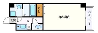 サン笠取【4階】の間取り